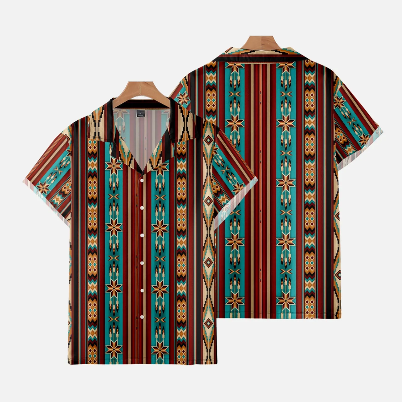 VINTAGE PRINTED ALOHA SHIRT