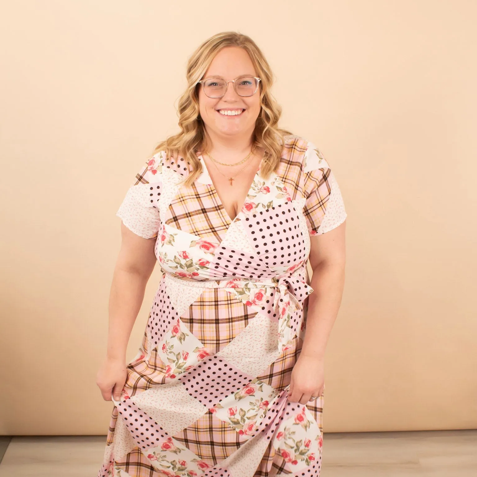 Vivian Patterned Dress