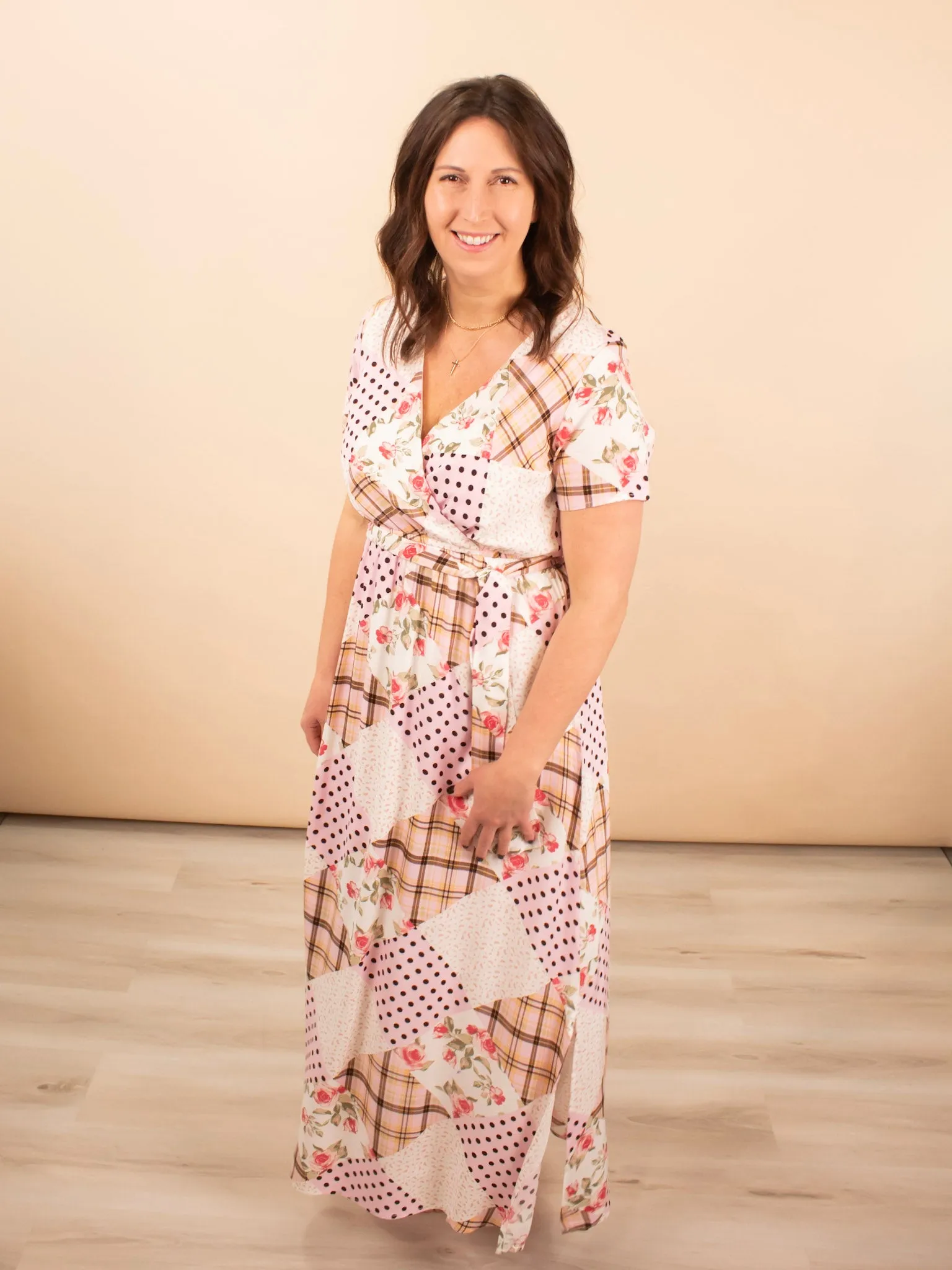 Vivian Patterned Dress