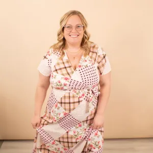 Vivian Patterned Dress