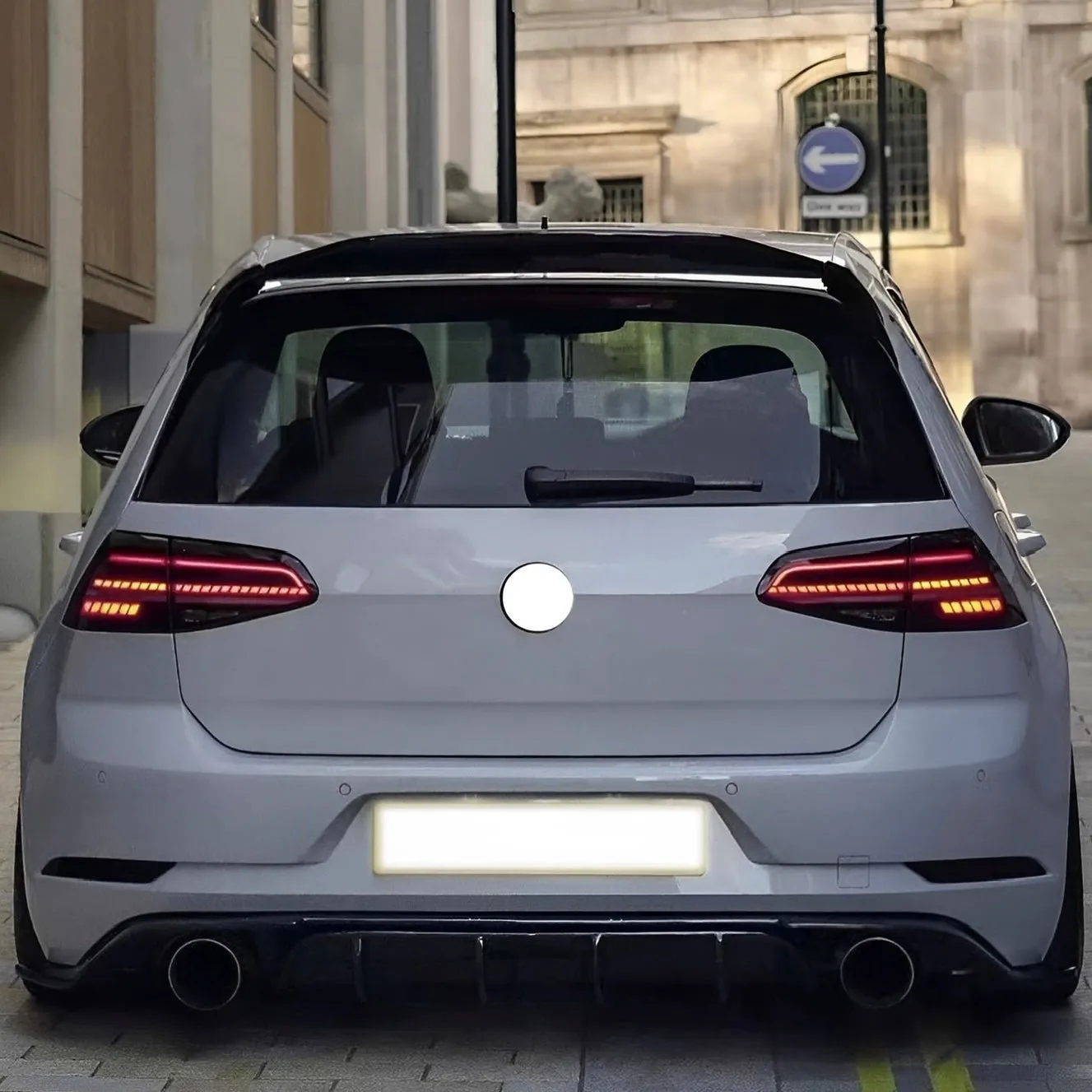 Volkswagen GOLF 7/7.5 GTI/R Aspec Style Carbon Fibre Rear Spoiler