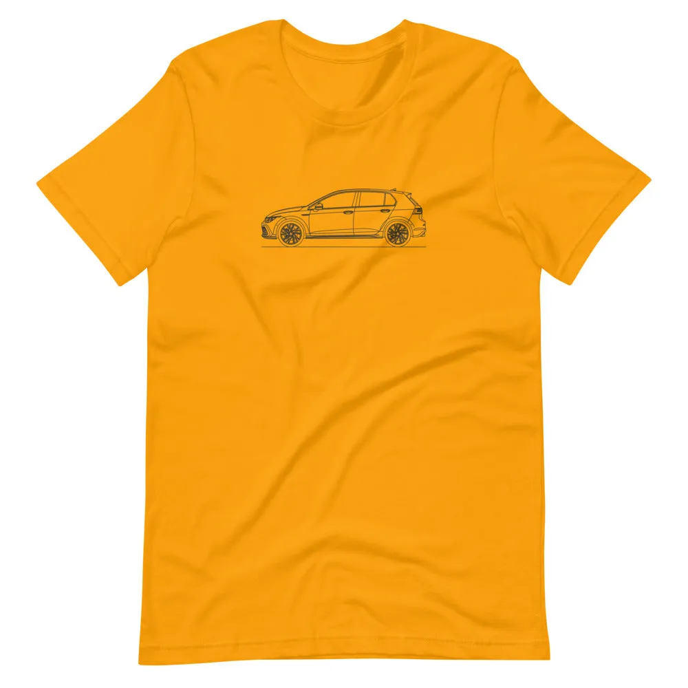 Volkswagen Golf GTI MK8 silhouette T-shirt