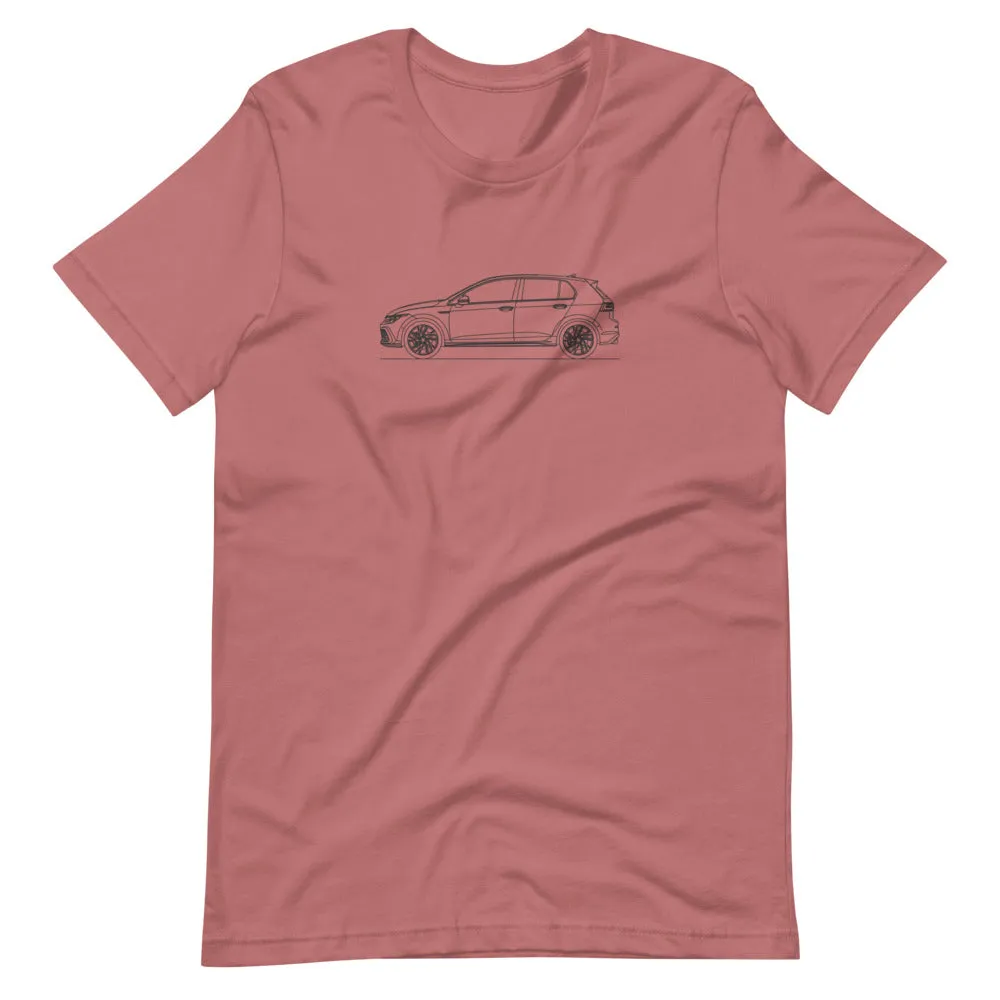 Volkswagen Golf GTI MK8 silhouette T-shirt