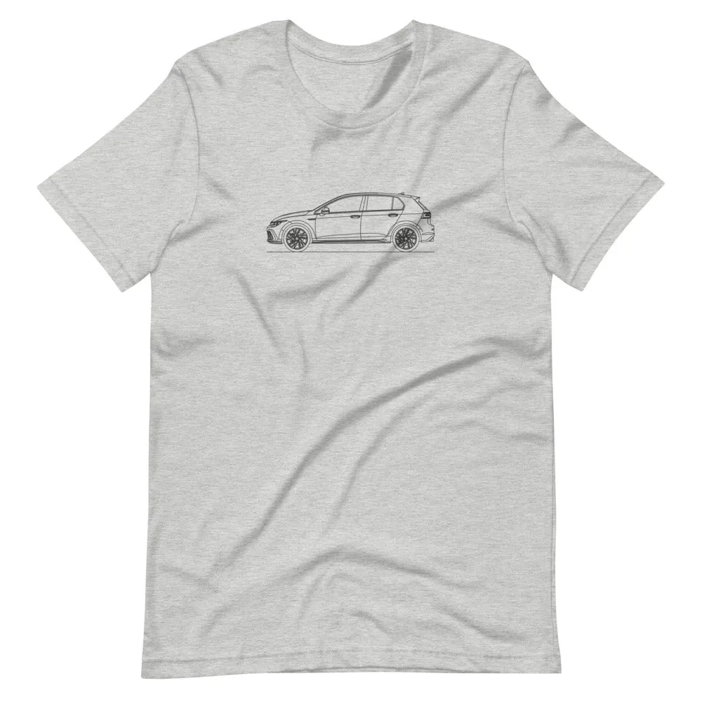 Volkswagen Golf GTI MK8 silhouette T-shirt
