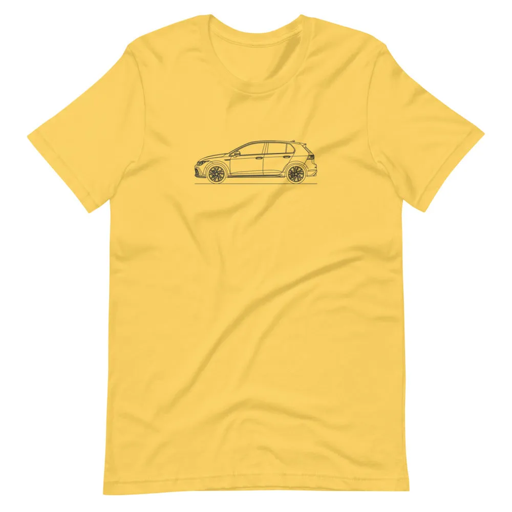 Volkswagen Golf GTI MK8 silhouette T-shirt