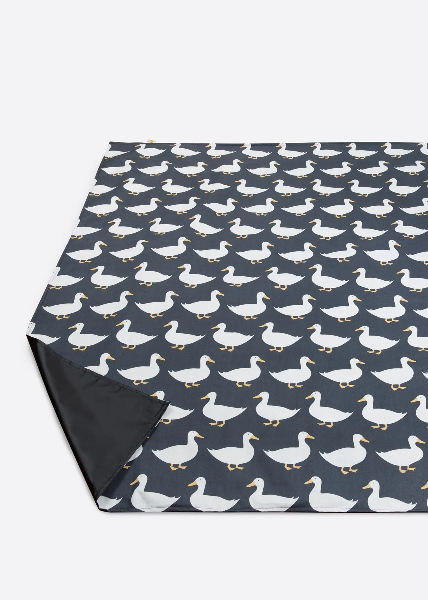 Waste-Not Waddling Ducks Picnic Blanket - Slight Second