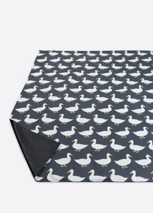 Waste-Not Waddling Ducks Picnic Blanket - Slight Second