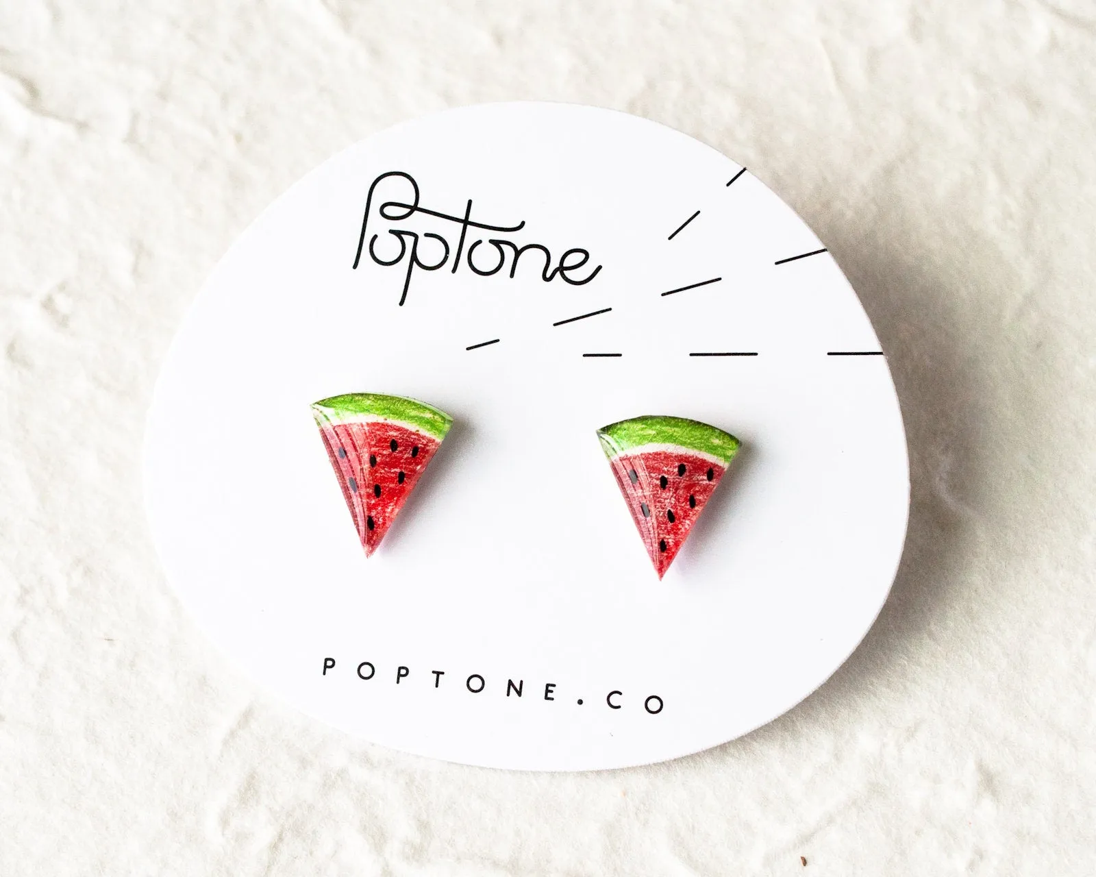 Watermelon Stud Earrings