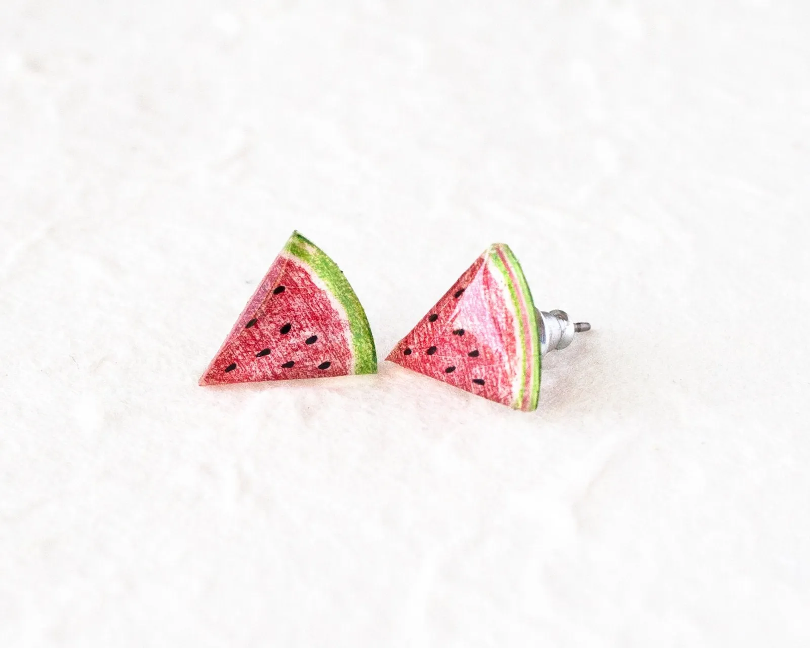 Watermelon Stud Earrings