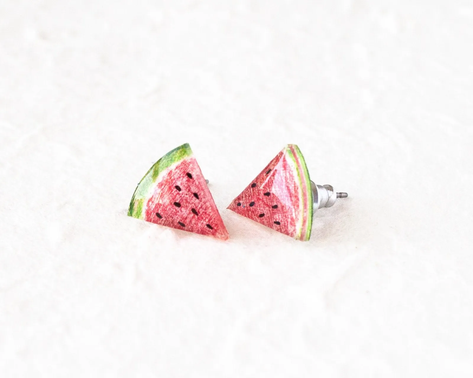Watermelon Stud Earrings
