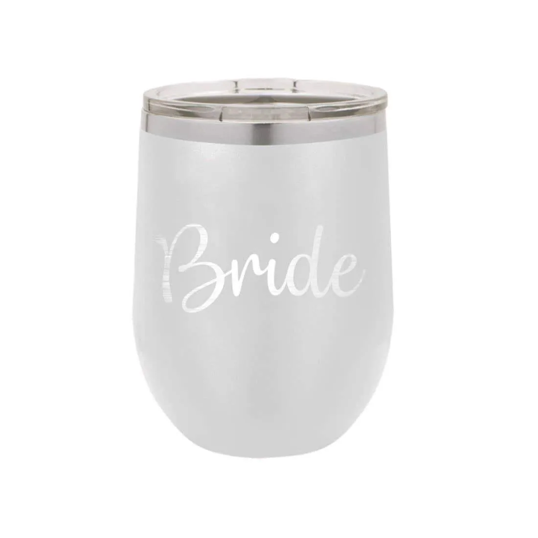 White Bride 12oz Insulated Tumbler
