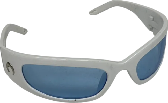 White Cycling Windshield Sunglasses One Size