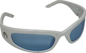 White Cycling Windshield Sunglasses One Size