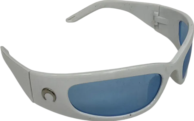 White Cycling Windshield Sunglasses One Size
