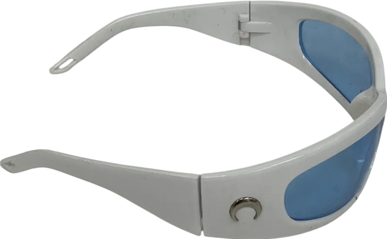 White Cycling Windshield Sunglasses One Size