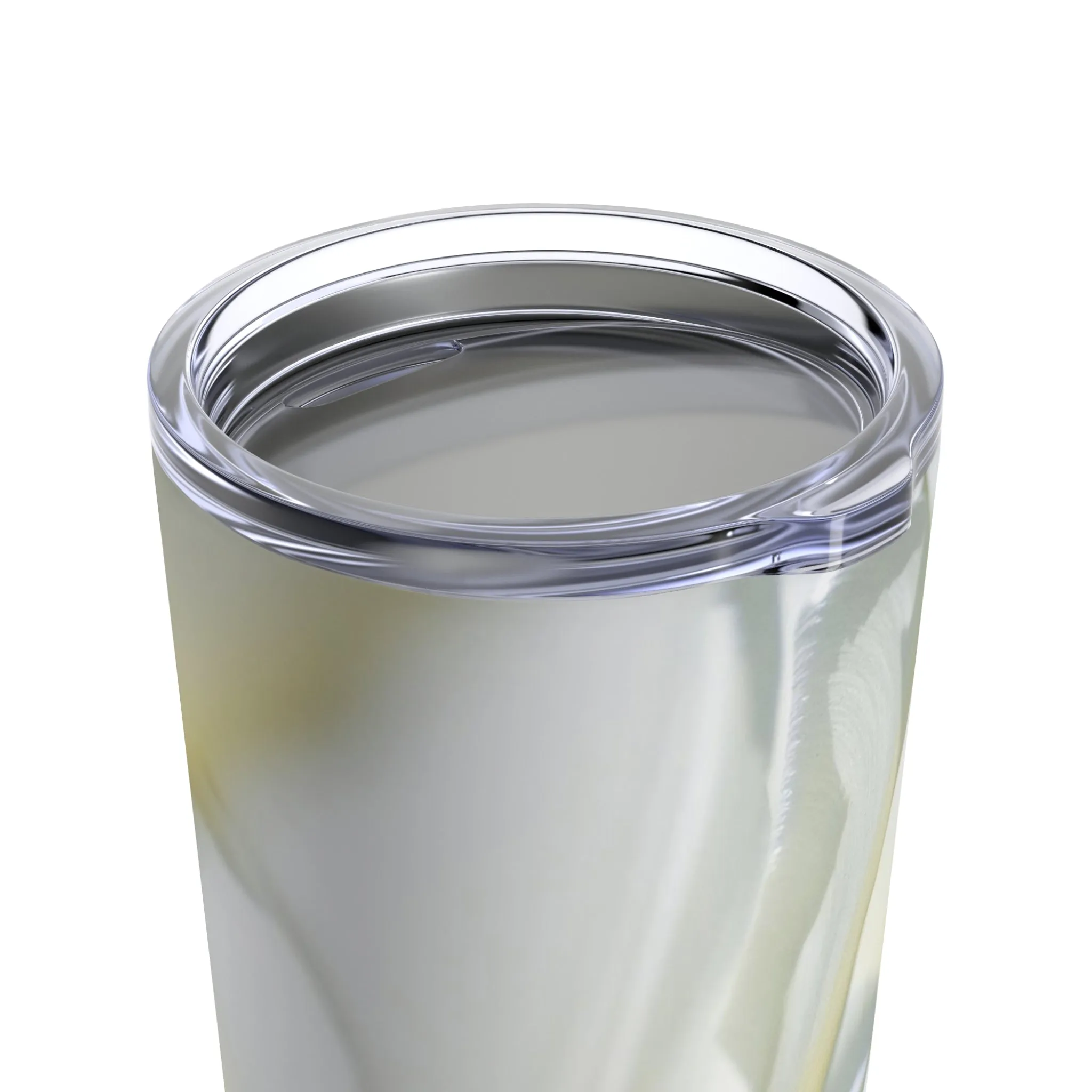White Flowers - Tumbler 20oz