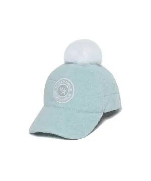 WideAngle: Co Quilted Buckle Cap L - Aqua Jade