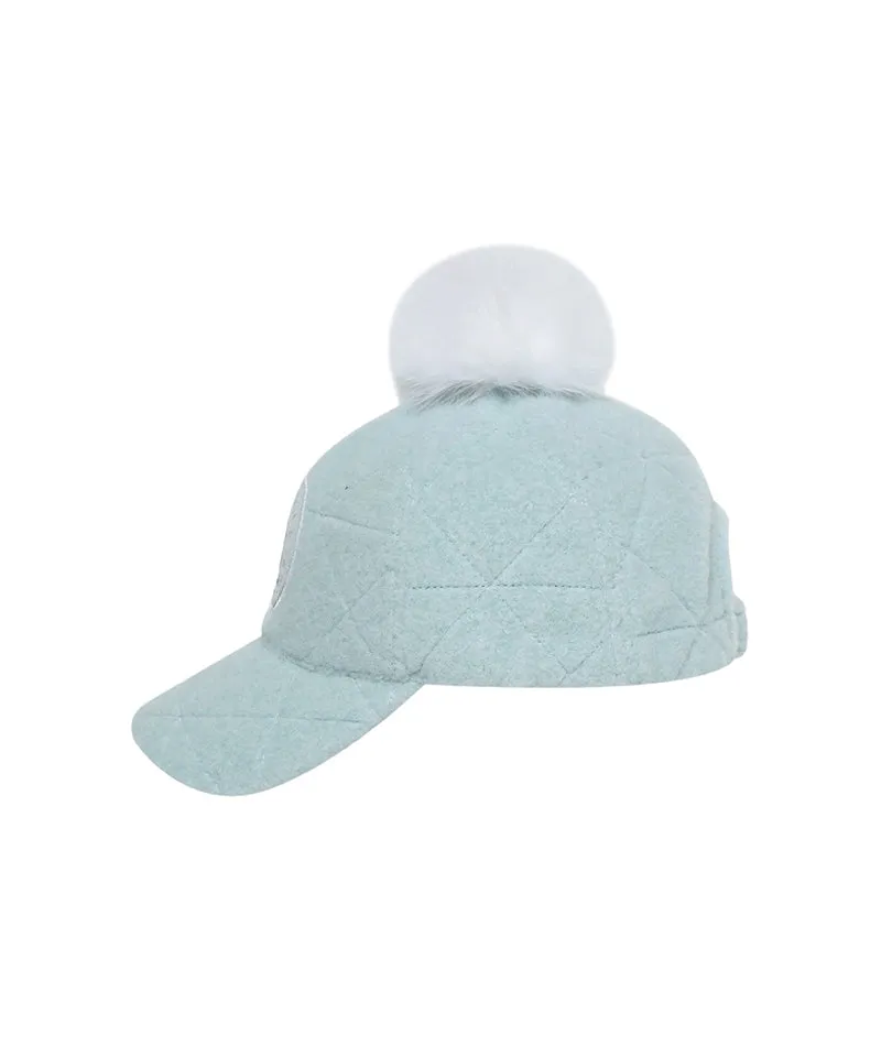 WideAngle: Co Quilted Buckle Cap L - Aqua Jade