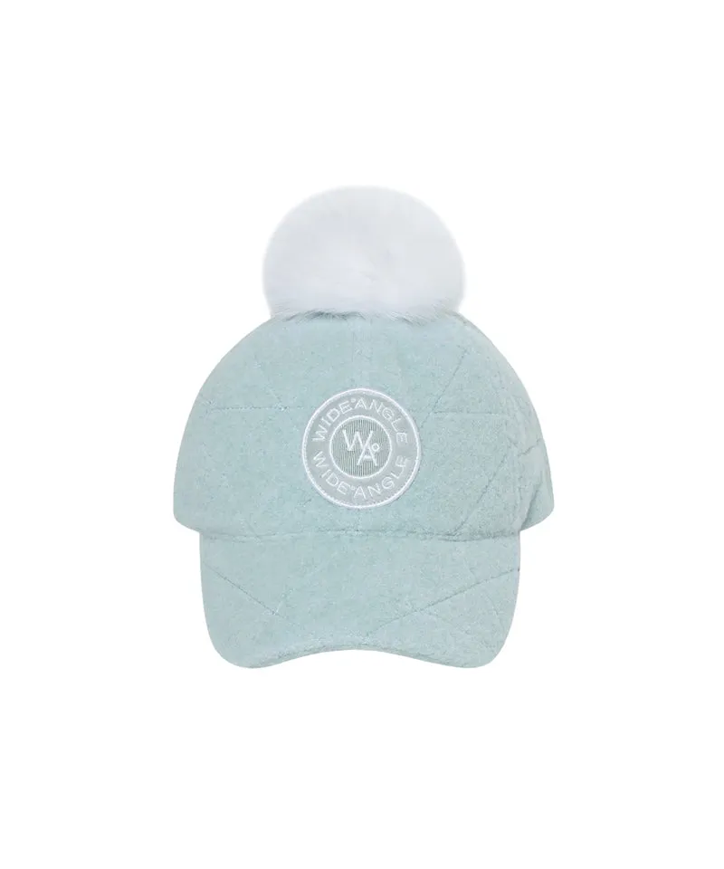 WideAngle: Co Quilted Buckle Cap L - Aqua Jade