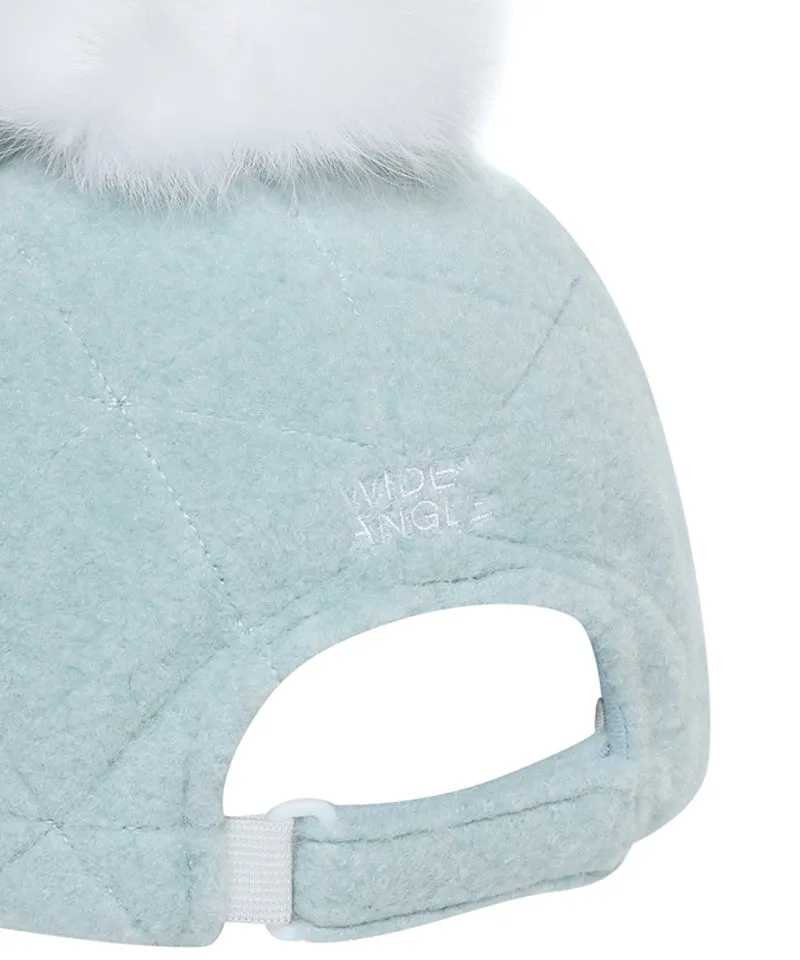 WideAngle: Co Quilted Buckle Cap L - Aqua Jade