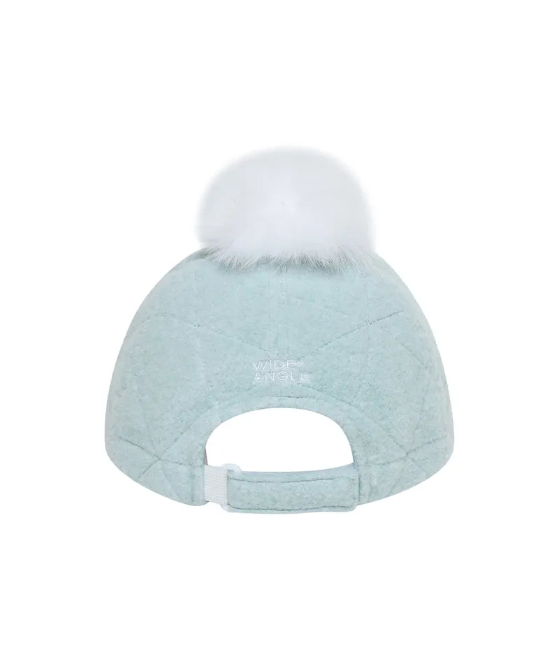 WideAngle: Co Quilted Buckle Cap L - Aqua Jade