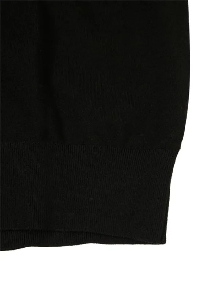 WideAngle: Men's TO Color Block Line Round Neck Sweater- 3 Colors