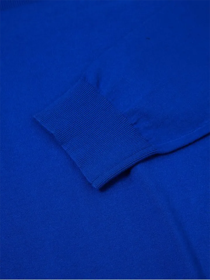 WideAngle: Men's TO Color Block Line Round Neck Sweater- 3 Colors