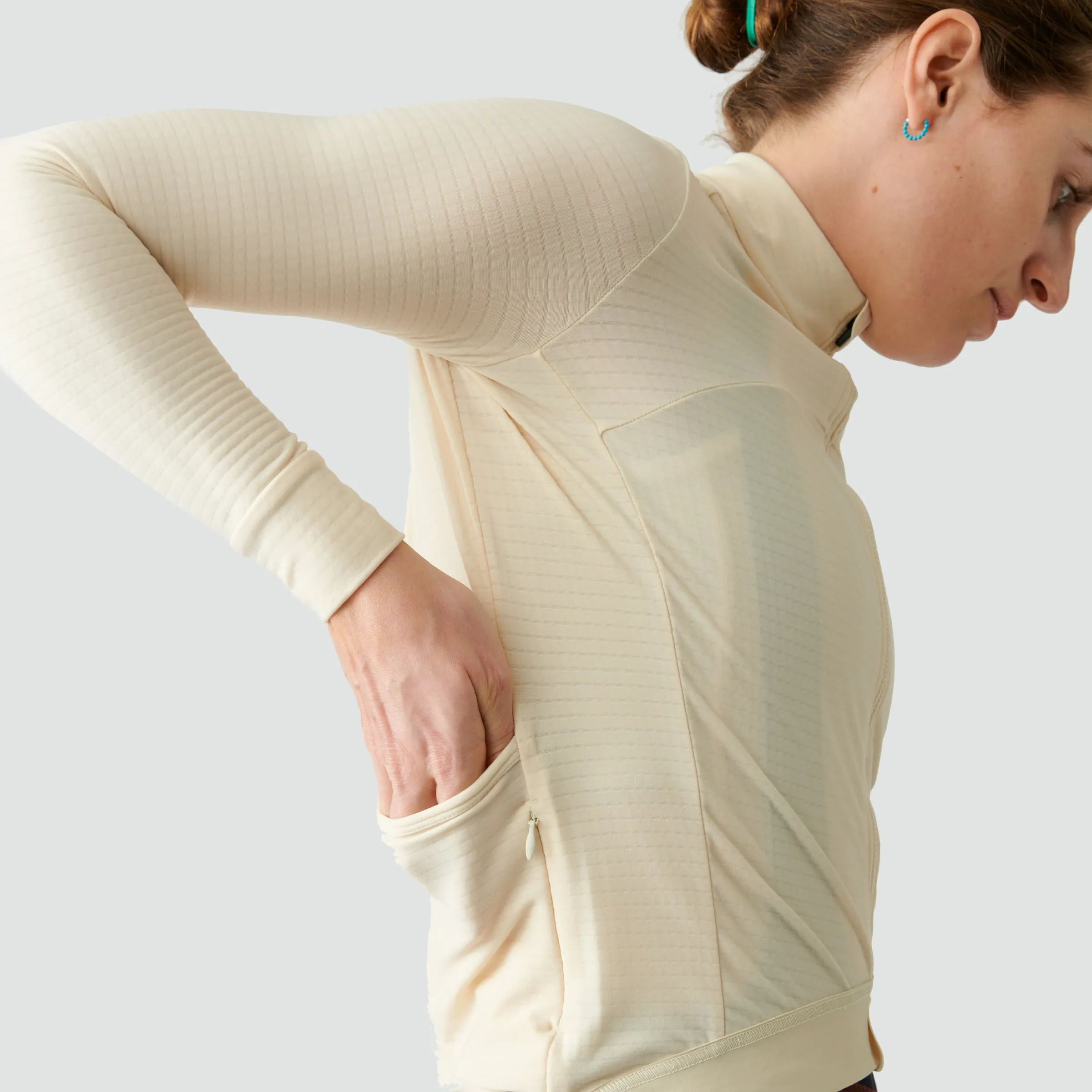 Women's Essential Long Sleeve Jersey - Off White