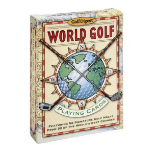World Golf Card Deck