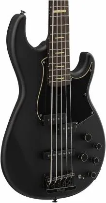 Yamaha BB735A MTB 5-String RH Electric Bass with Gig Bag in Matte Translucent Black