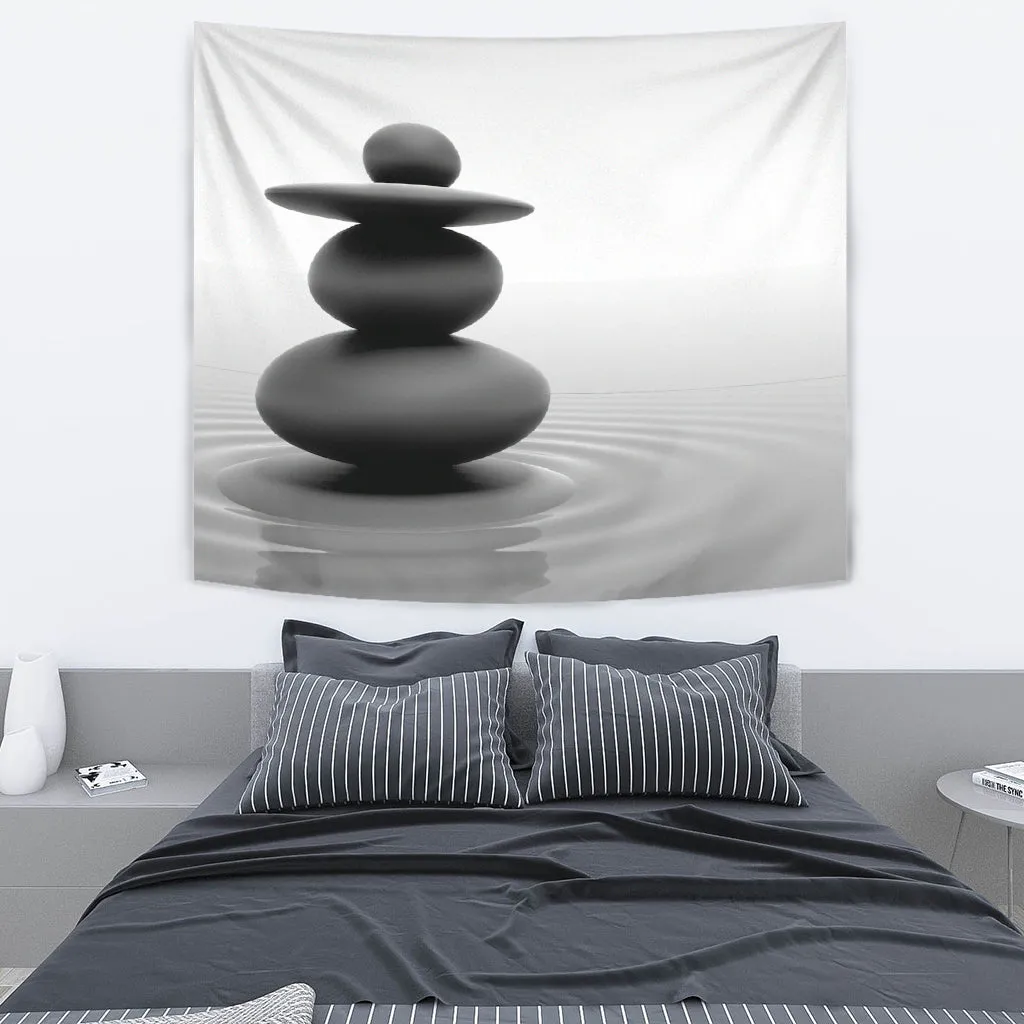 Zen Stones Tapestry