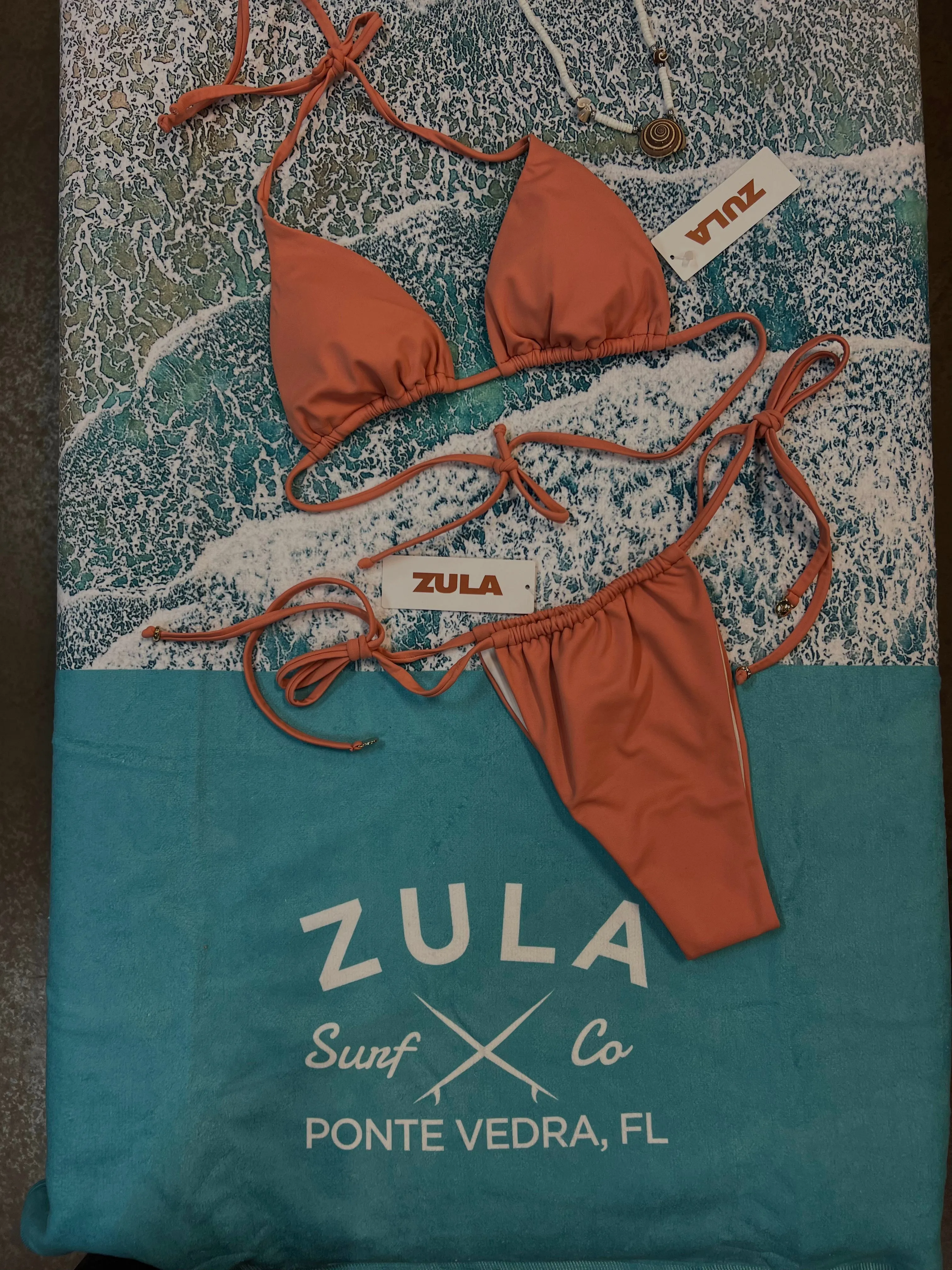 Zula solid tieside bottom